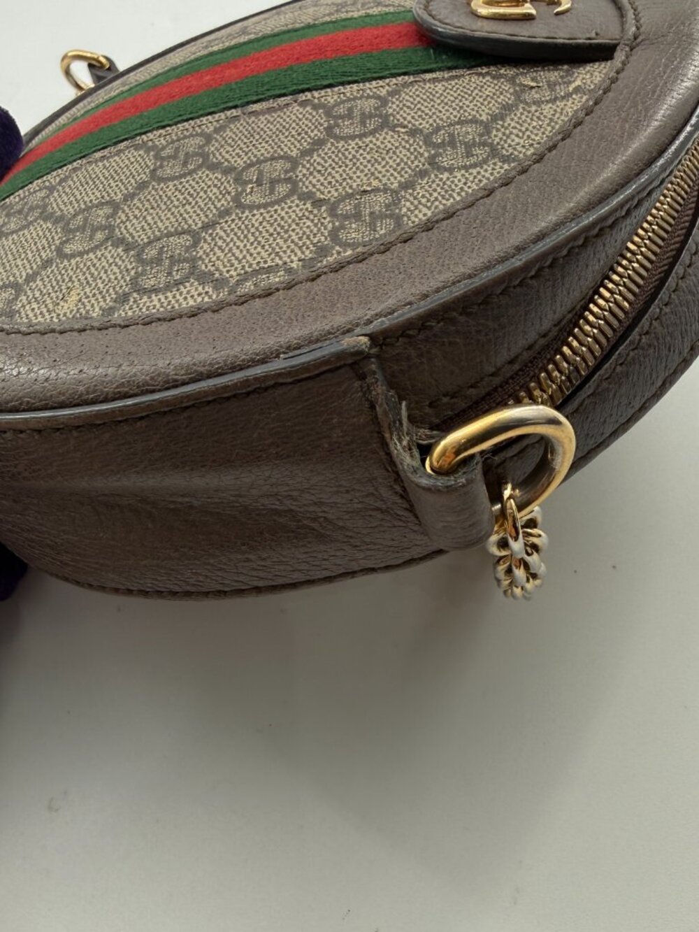 Gucci Ophidia Round Mini Crossbody Bag - Picture 8 of 14